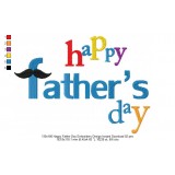 130x180 Happy Father Day Embroidery Design Instant Download 02